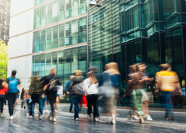 Market Motion Blur